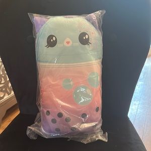 NWT IN BAG Boba tea decorative pillow